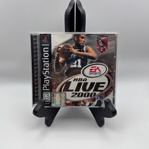 NBA Live 2000 PS1 CIB - Case & Manual Included